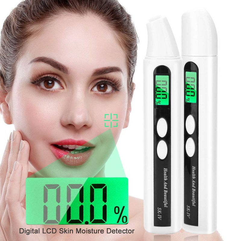 ZERONE محلل البشرة المحمول، 0~99.9% كاشف البشرة، جهاز تحليل زيت الوجه الرقمي بشاشة LCD - Image 2